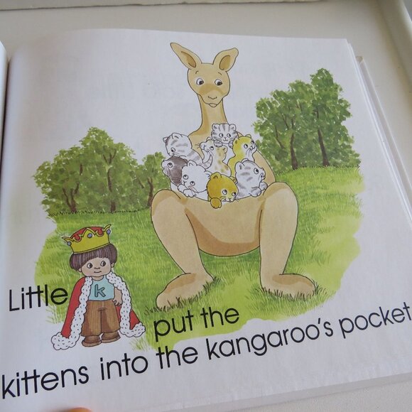 My "k" Book My First Steps To Reading WHITE BOOK Hardcover Alphabet Series - Picture 5 of 12